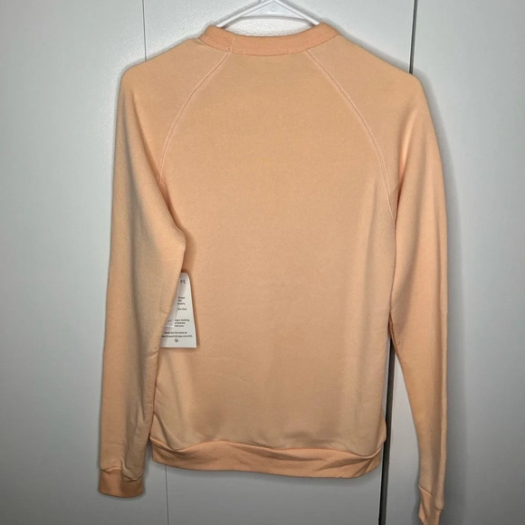 🥂PINK BOW AND DRAPE EMBELLISHED SWEATSHIRT- SIZE MEDIUM- NWOT🥂 - Picture 8 of 8